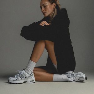 New Balance 530 Sneaker White Silver